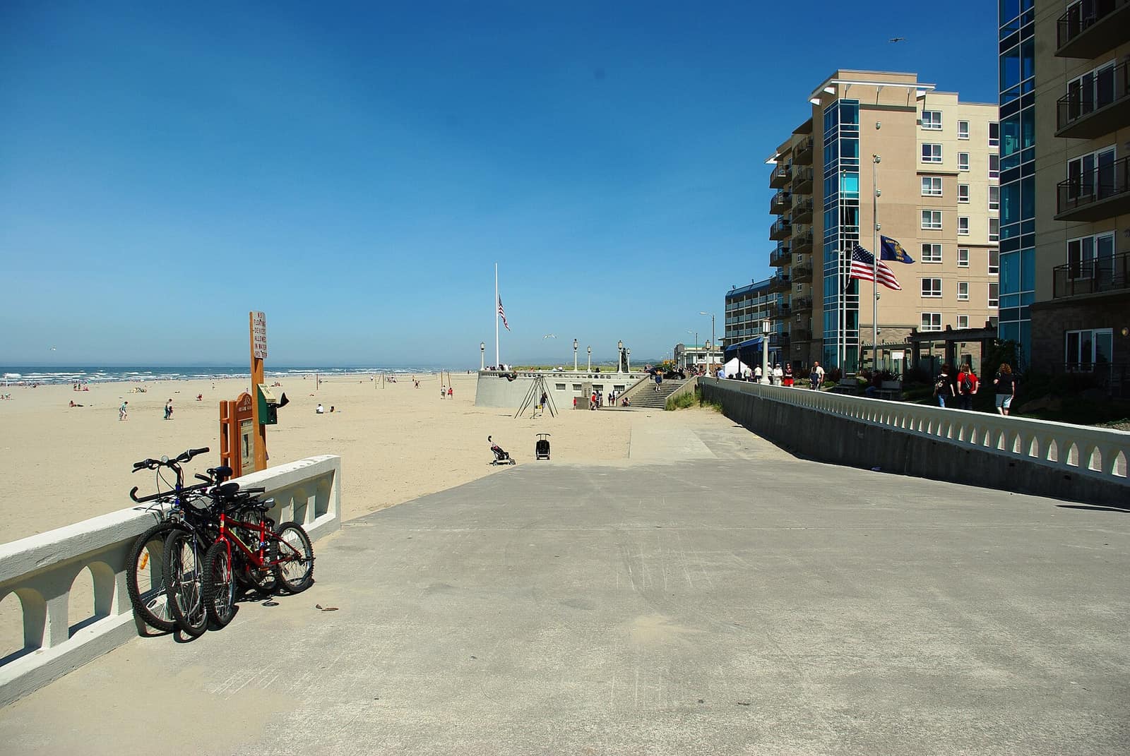 Seaside Oregon promenade